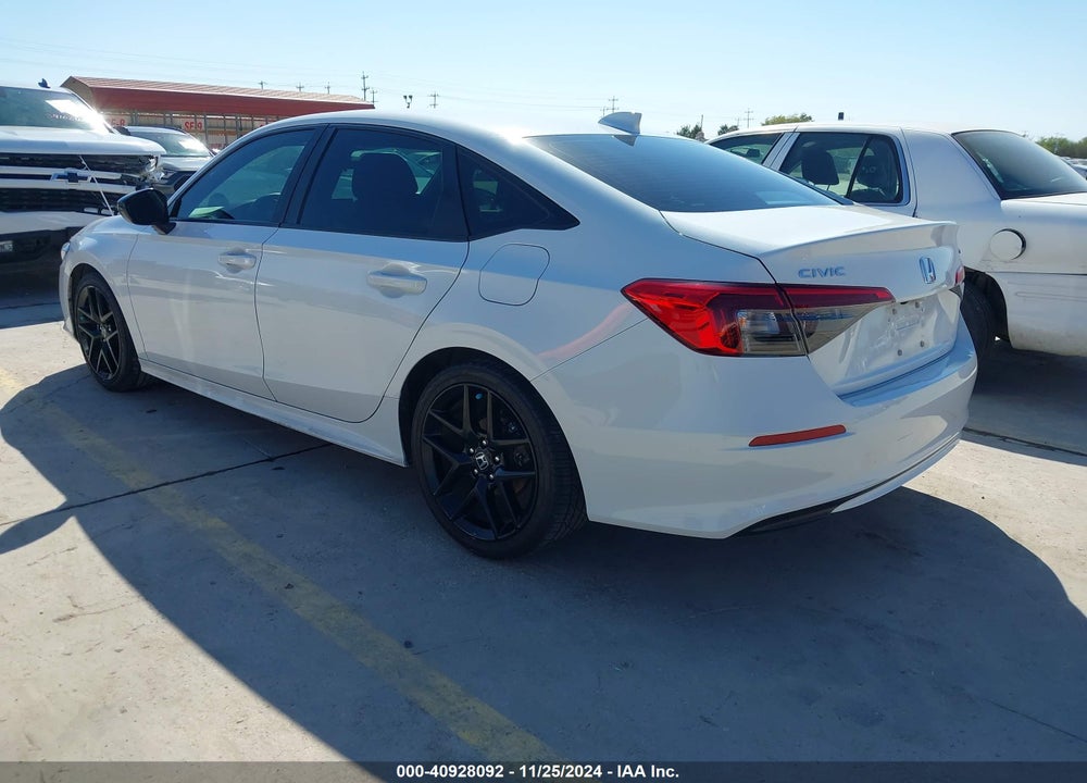 2022 HONDA CIVIC SPORT VIN: 2HGFE2F50NH563015