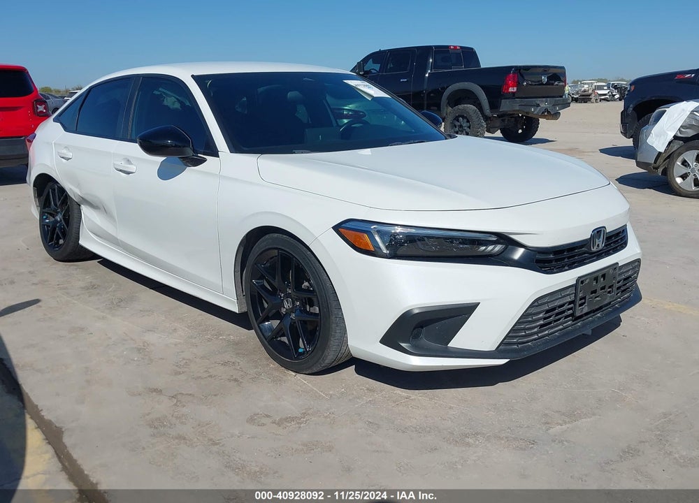 2022 HONDA CIVIC SPORT VIN: 2HGFE2F50NH563015