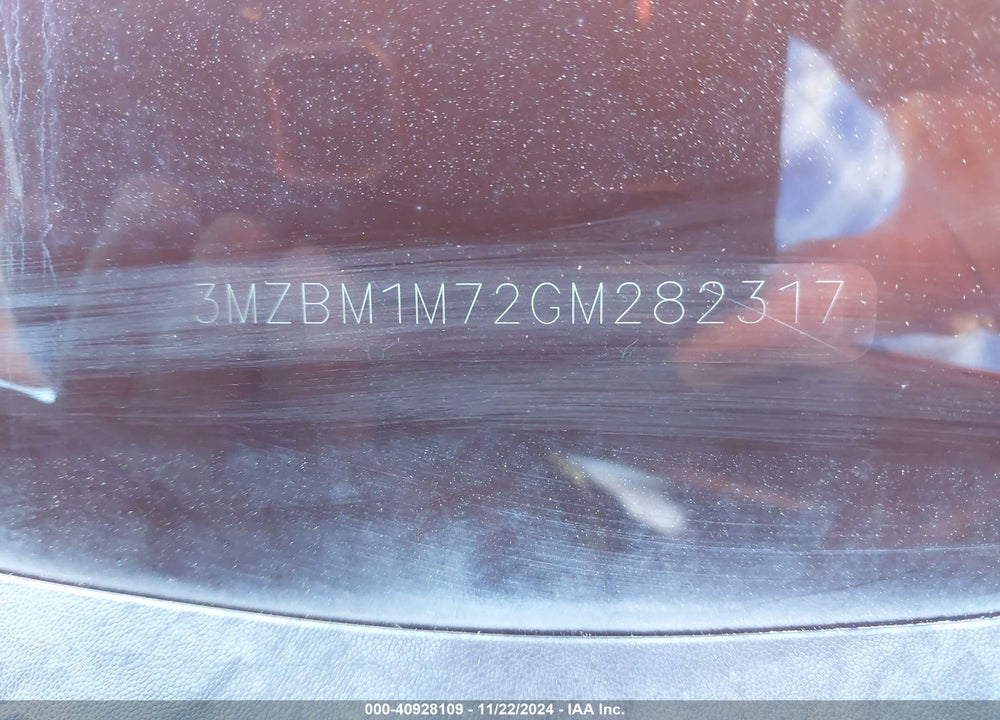 2016 MAZDA 3 I TOURING VIN: 3MZBM1M72GM282317