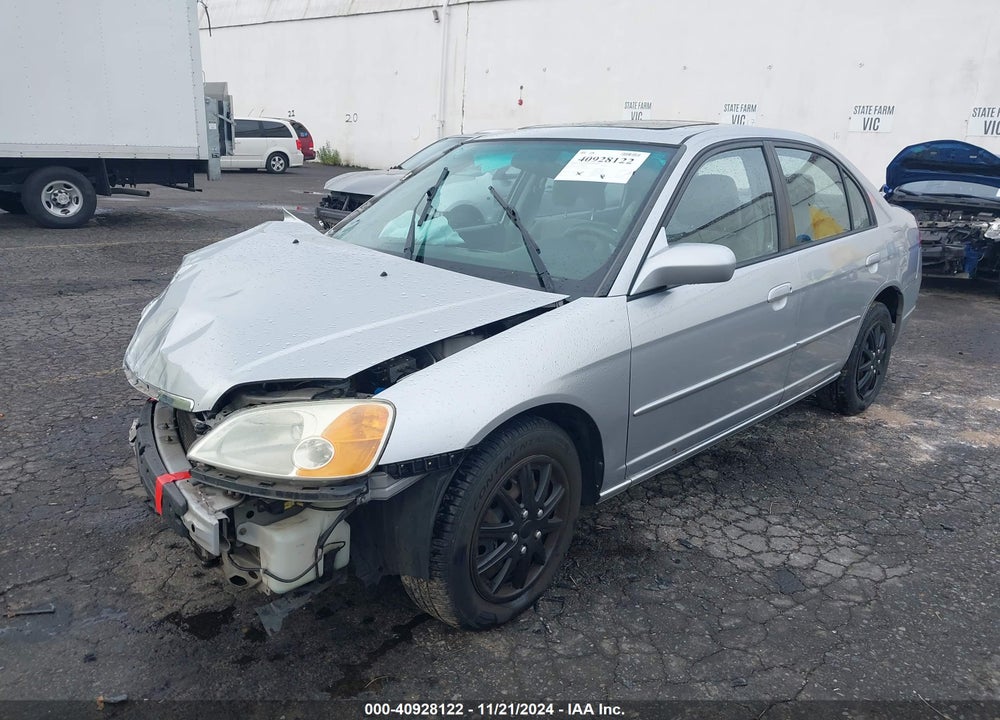 2003 HONDA CIVIC EX VIN: 2HGES26823H620701