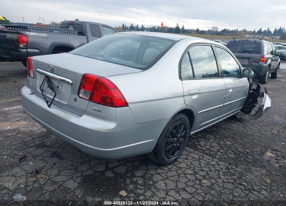 2003 HONDA CIVIC EX VIN: 2HGES26823H620701