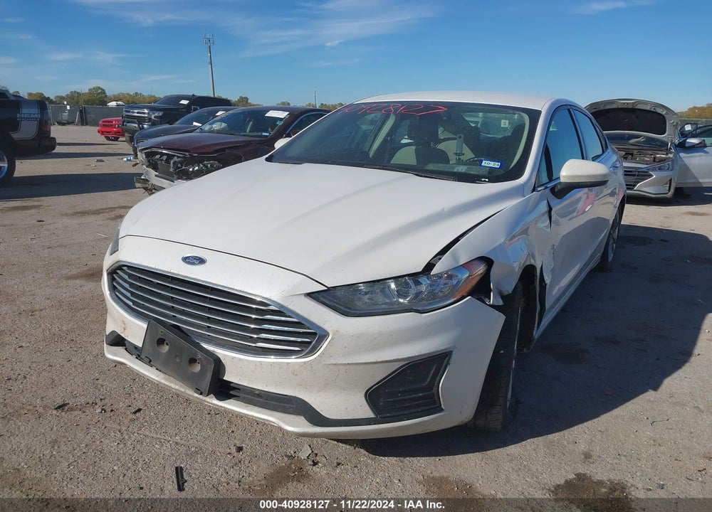 2019 FORD FUSION VIN: 3FA6P0HD1KR215523