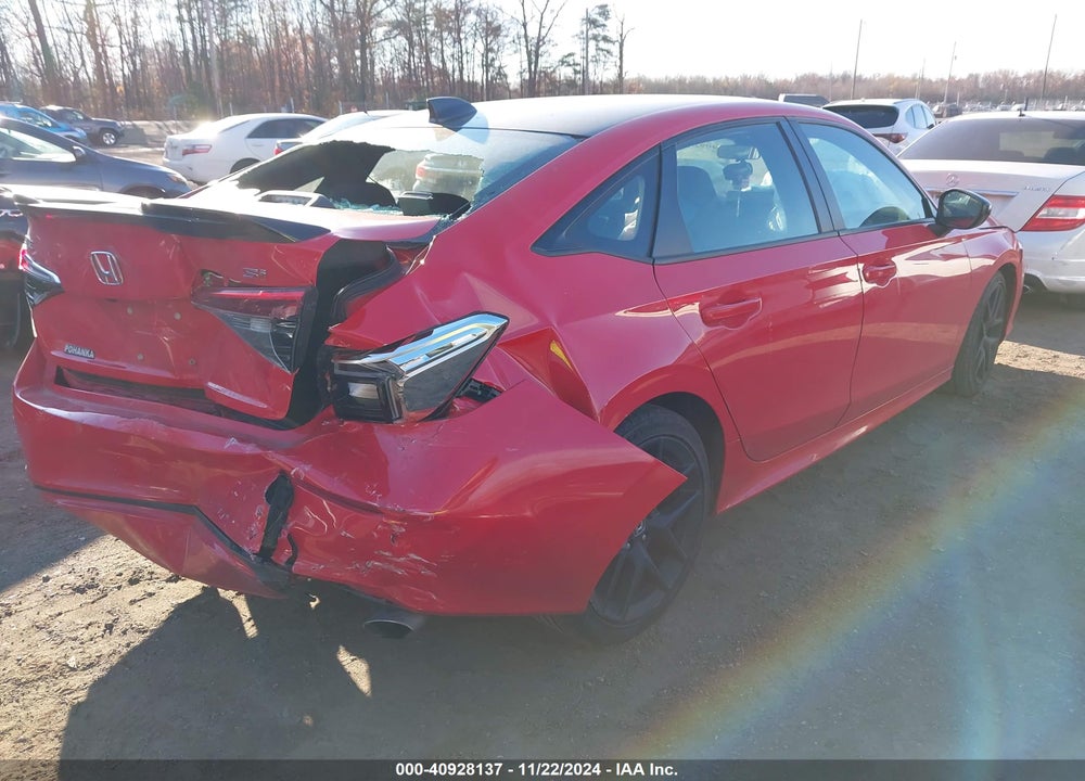2022 HONDA CIVIC VIN: 2HGFE1E50NH471608