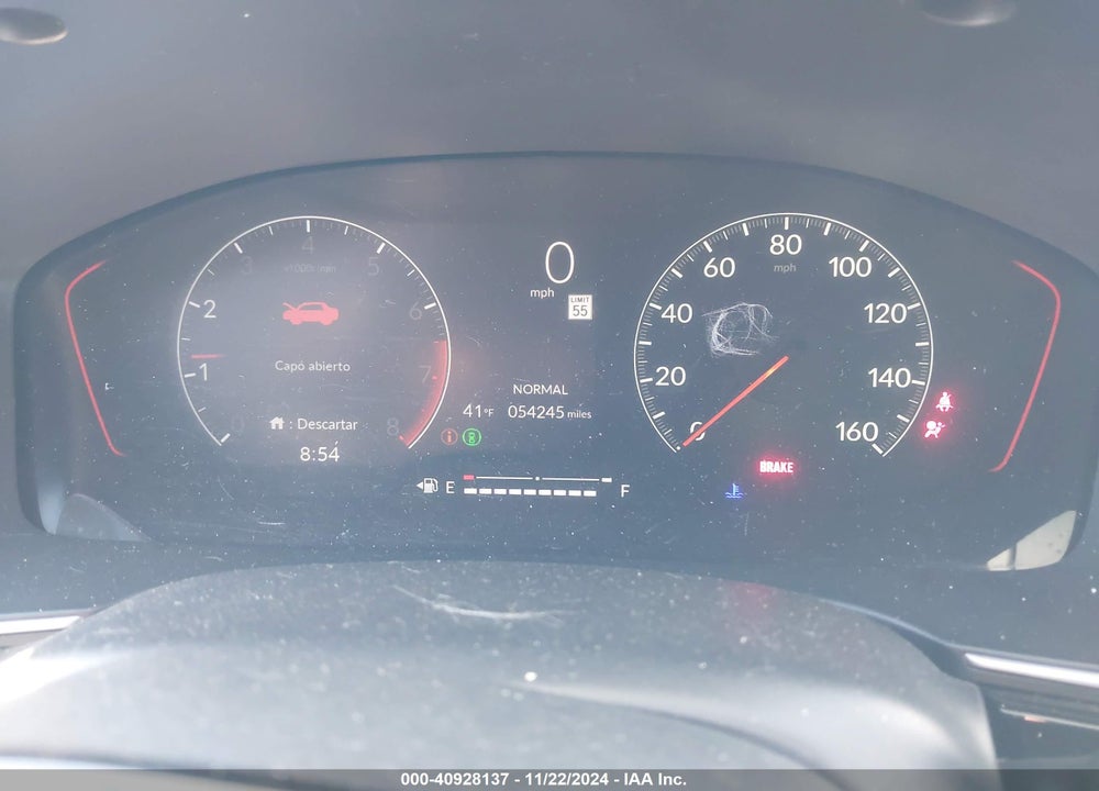 2022 HONDA CIVIC VIN: 2HGFE1E50NH471608