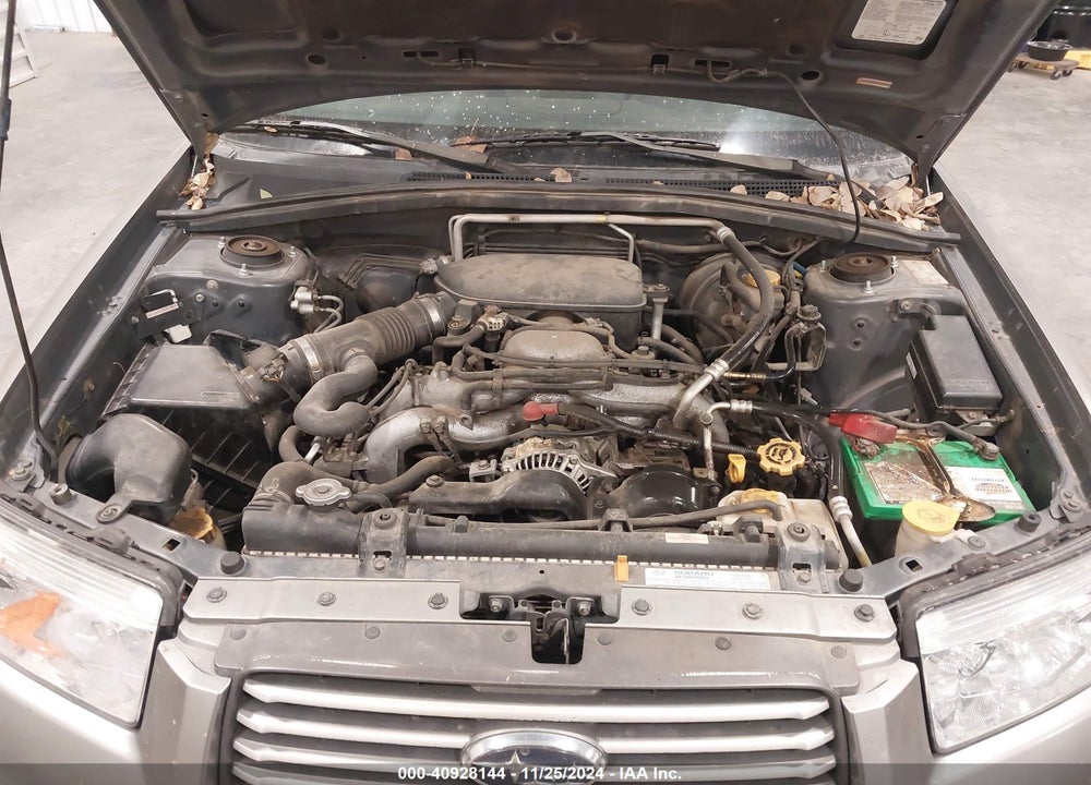 2007 SUBARU FORESTER 2.5X VIN: JF1SG63627H708288