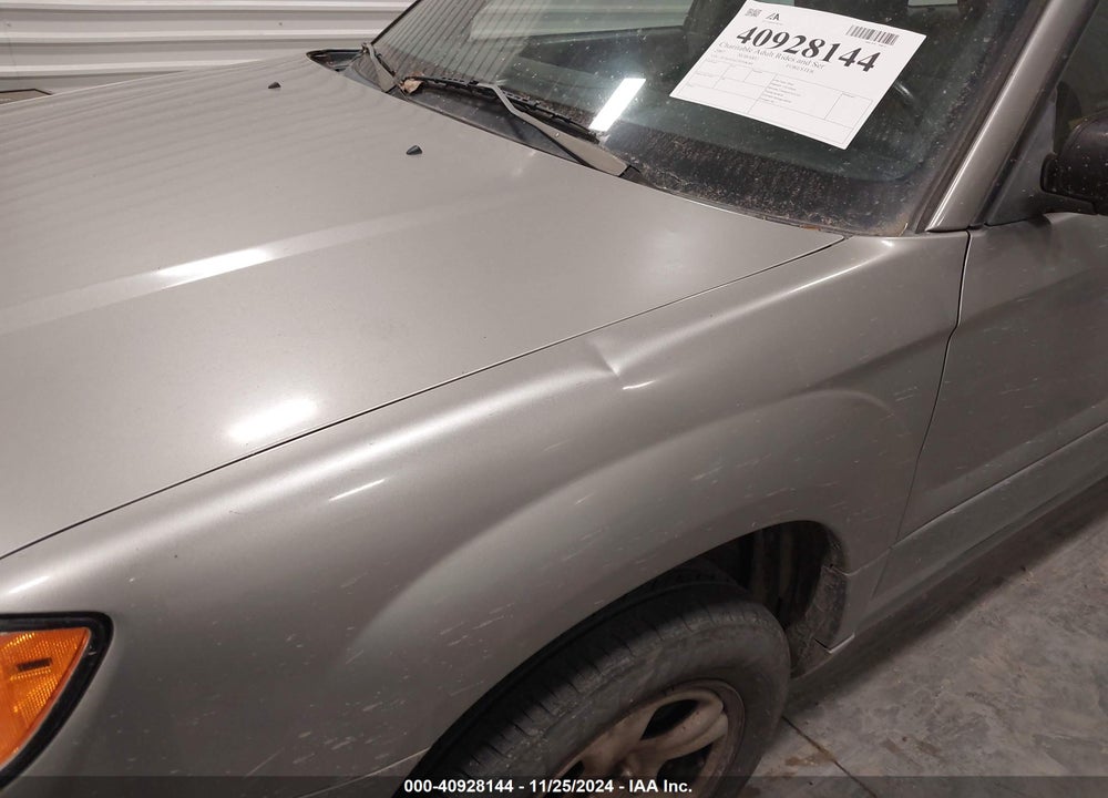 2007 SUBARU FORESTER 2.5X VIN: JF1SG63627H708288