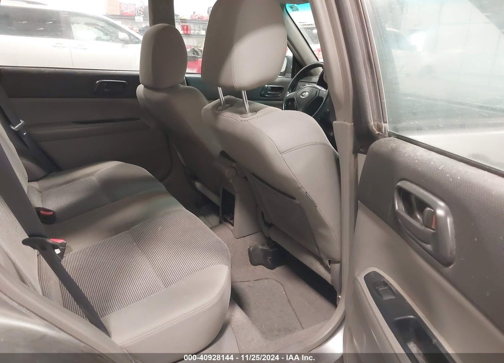 2007 SUBARU FORESTER 2.5X VIN: JF1SG63627H708288