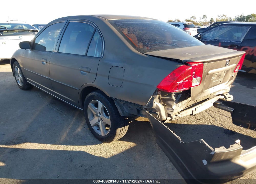 2004 HONDA CIVIC EX VIN: 2HGES267X4H549580