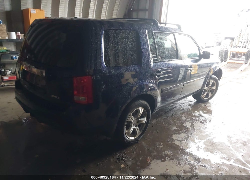 2015 HONDA PILOT EX-L VIN: 5FNYF4H54FB038284