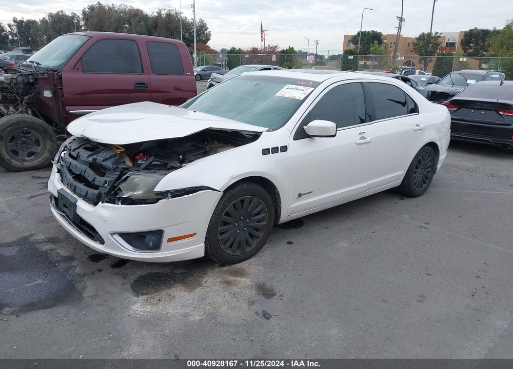 2010 FORD FUSION HYBRID VIN: 3FADP0L30AR114185