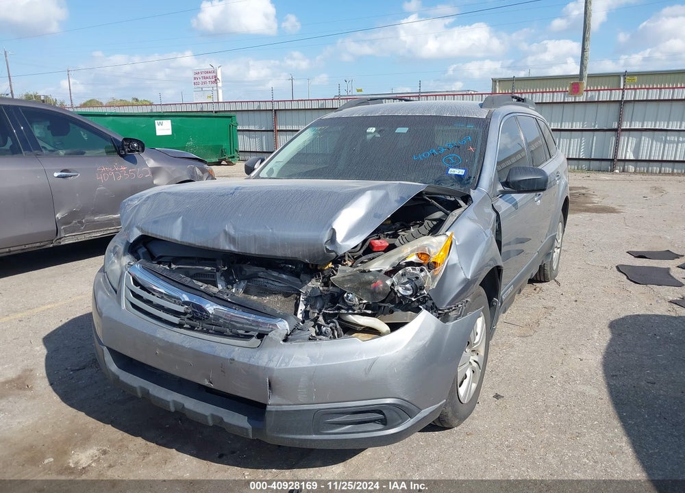 2011 SUBARU OUTBACK 2.5I VIN: 4S4BRCAC6B3417323