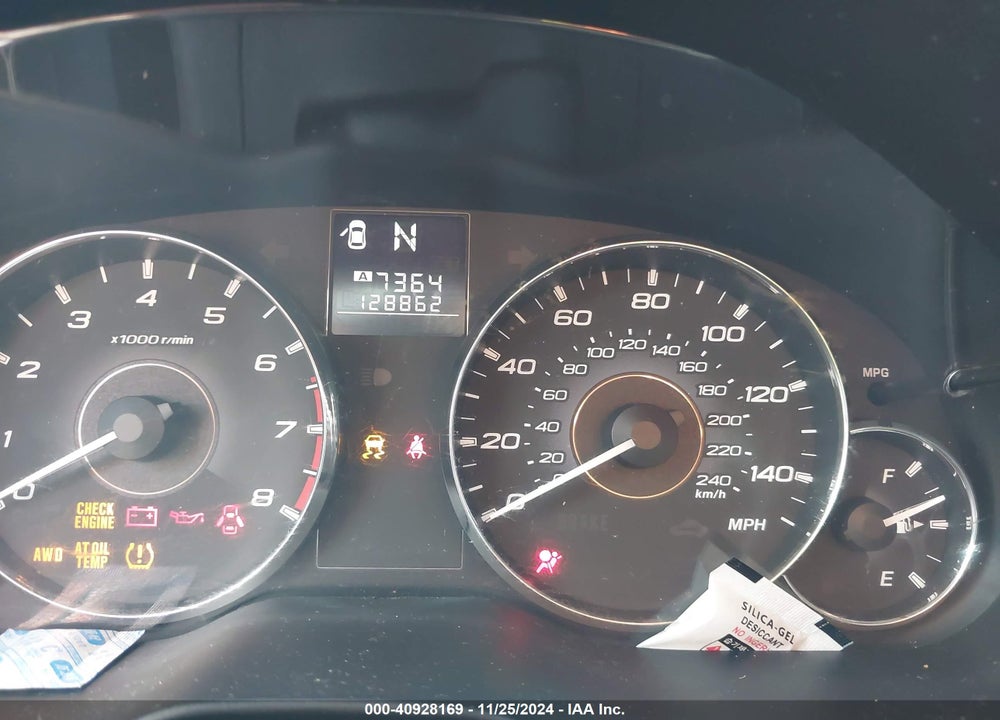 2011 SUBARU OUTBACK 2.5I VIN: 4S4BRCAC6B3417323