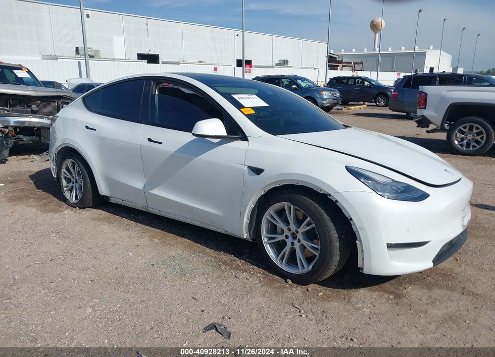 2020 TESLA MODEL Y LONG RANGE DUAL MOTOR ALL-WHEEL DRIVE VIN: 5YJYGDEE7LF028328