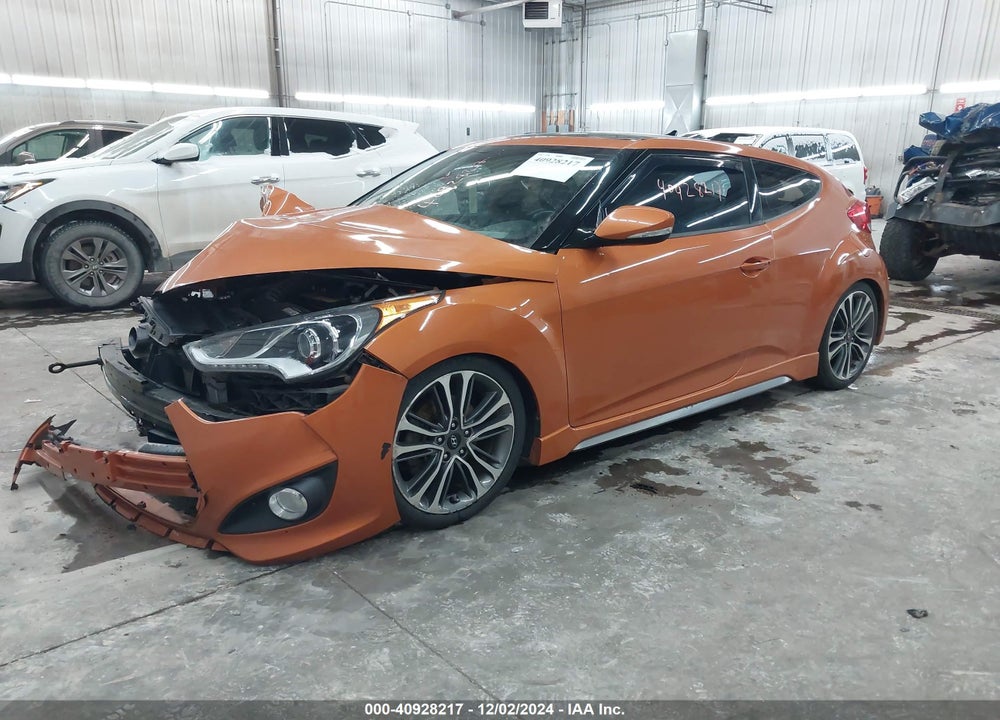 2016 HYUNDAI VELOSTER VIN: KMHTC6AE4GU298729