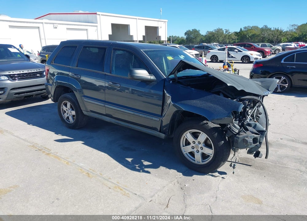 2007 JEEP GRAND CHEROKEE LAREDO VIN: 1J8GS48K87C646846