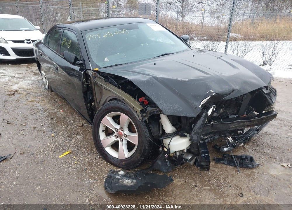 2013 DODGE CHARGER SE VIN: 2C3CDXBGXDH502458