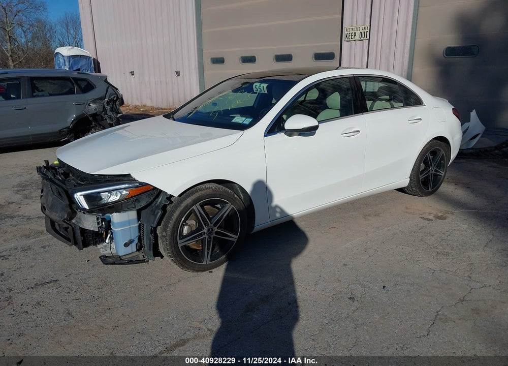 2019 MERCEDES-BENZ A 220 VIN: WDD3G4FB9KW021377