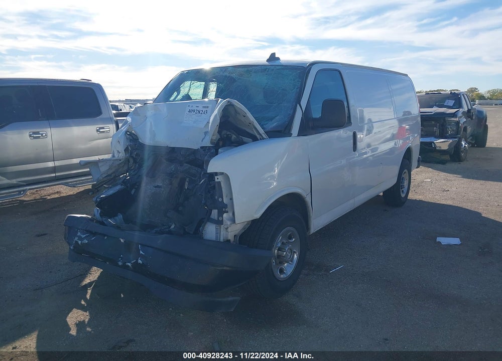 2018 CHEVROLET EXPRESS 2500 WORK VAN VIN: 1GCWGAFP5J1286066