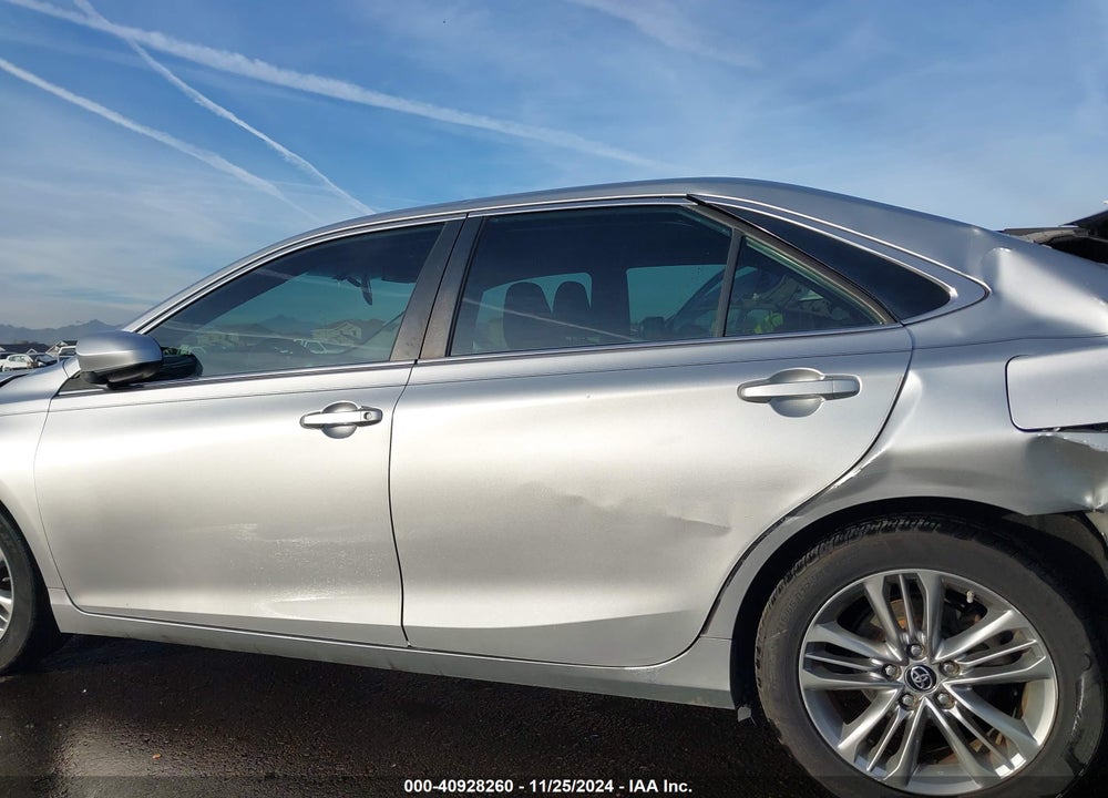 2016 TOYOTA CAMRY SE VIN: 4T1BF1FK6GU151624