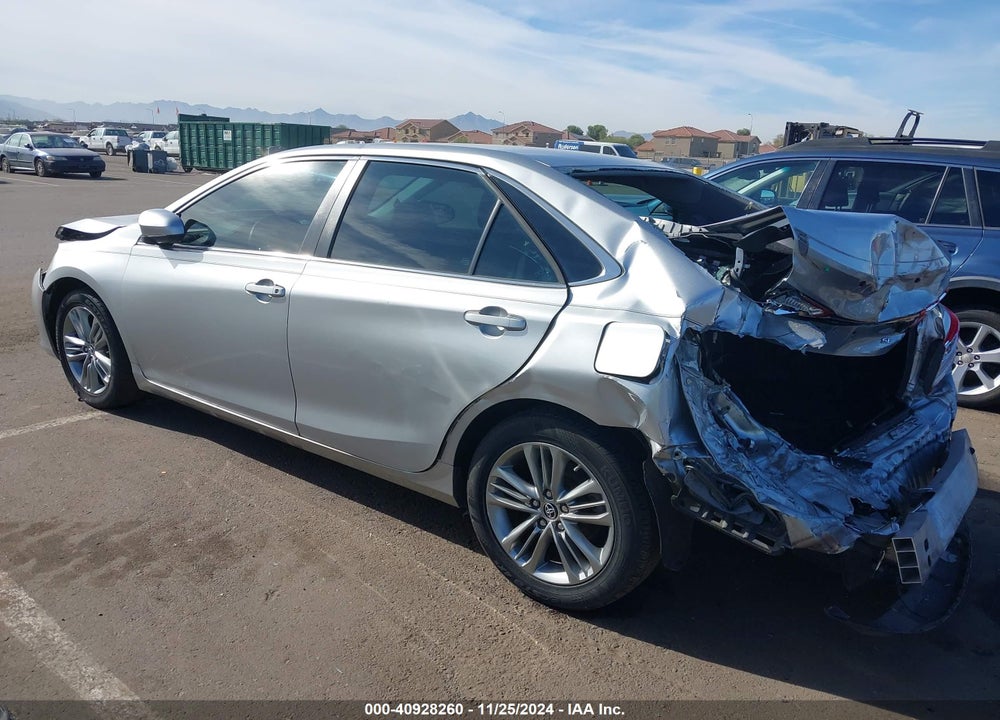 2016 TOYOTA CAMRY SE VIN: 4T1BF1FK6GU151624