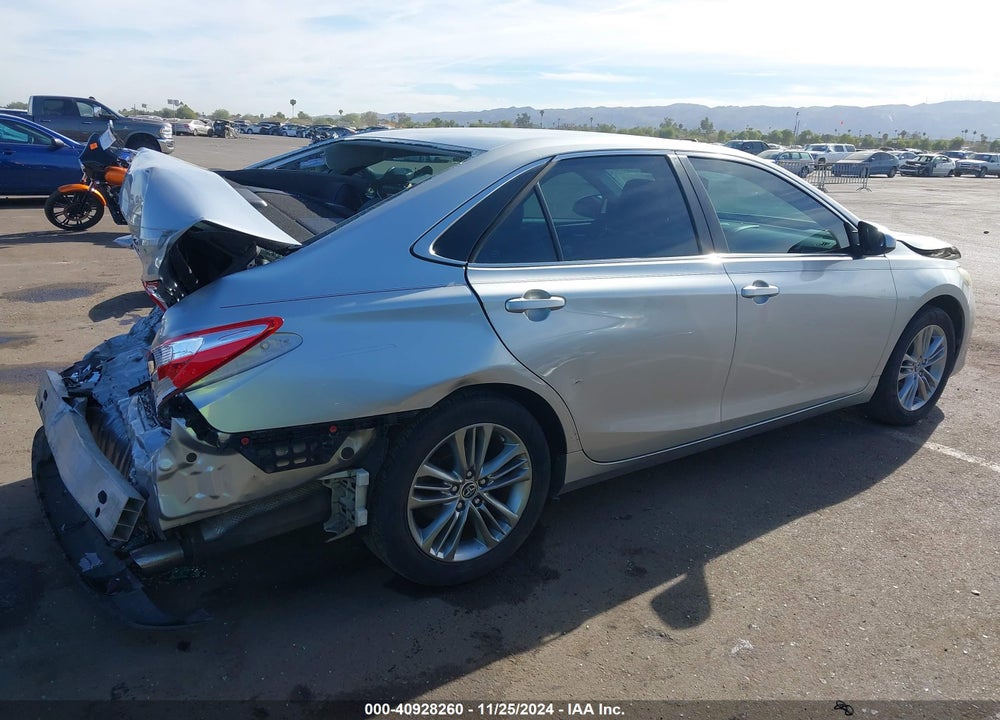 2016 TOYOTA CAMRY SE VIN: 4T1BF1FK6GU151624