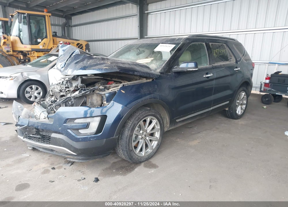2016 FORD EXPLORER LIMITED VIN: 1FM5K8F81GGC47598