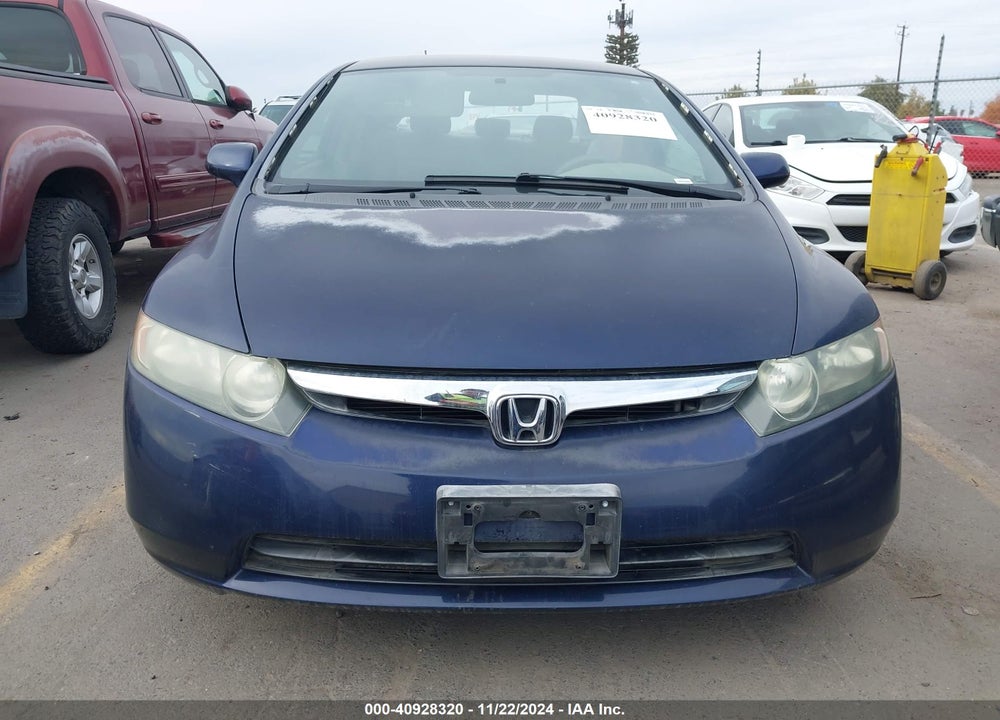 2008 HONDA CIVIC LX VIN: 1HGFA16548L037855
