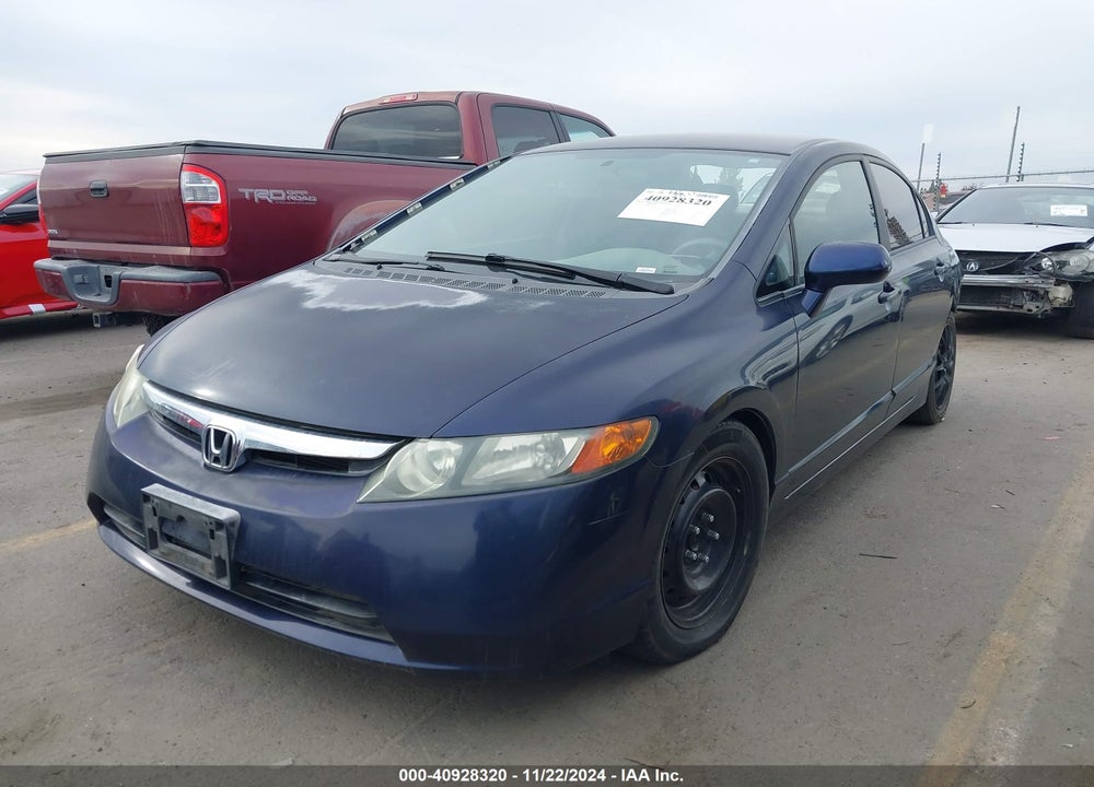 2008 HONDA CIVIC LX VIN: 1HGFA16548L037855