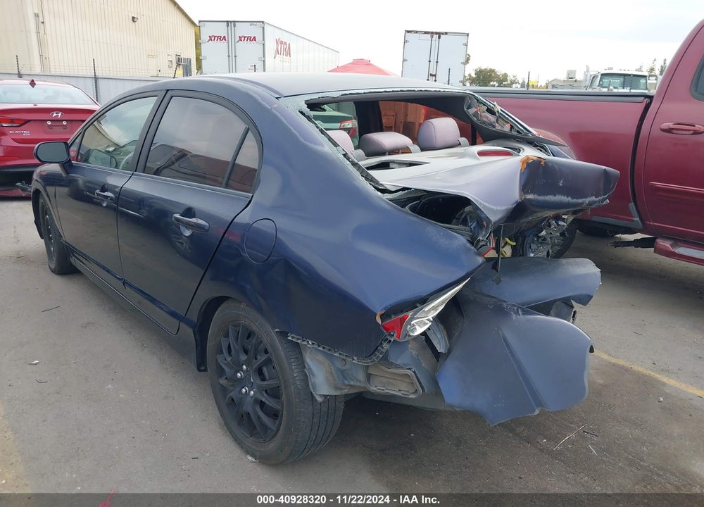 2008 HONDA CIVIC LX VIN: 1HGFA16548L037855
