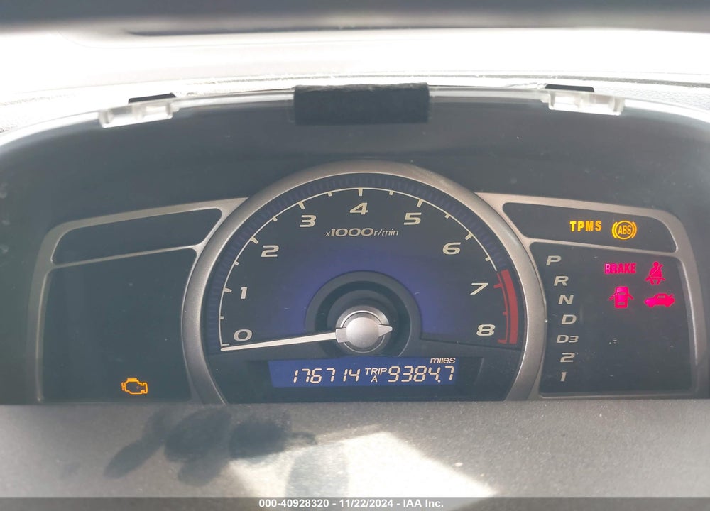 2008 HONDA CIVIC LX VIN: 1HGFA16548L037855