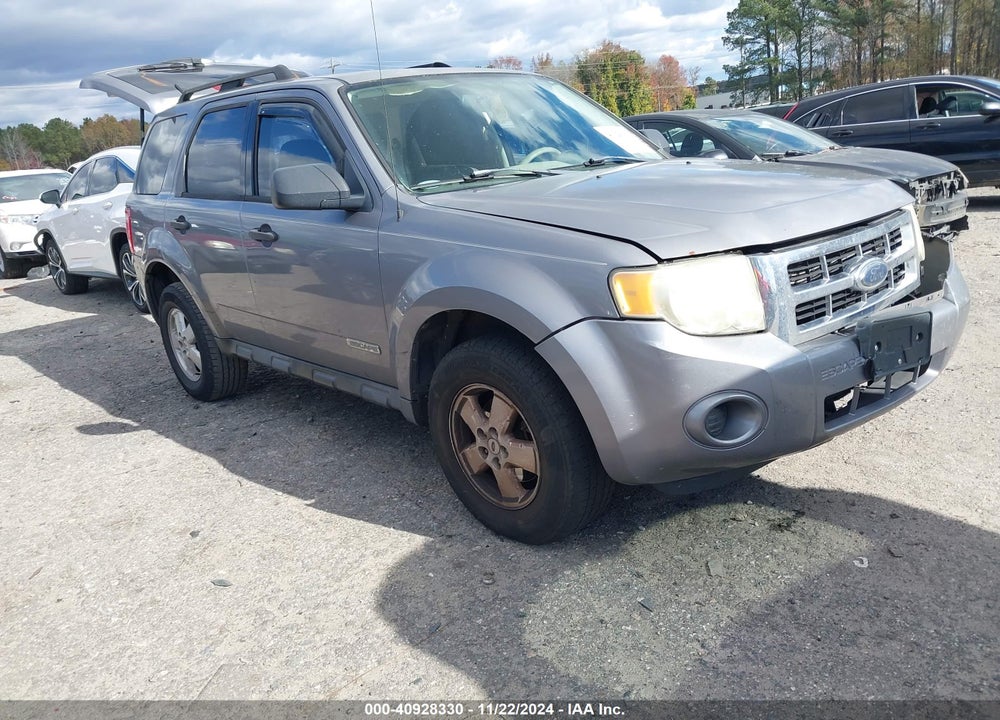 2008 FORD ESCAPE XLS/XLS MANUAL VIN: 1FMCU02Z88KB01988