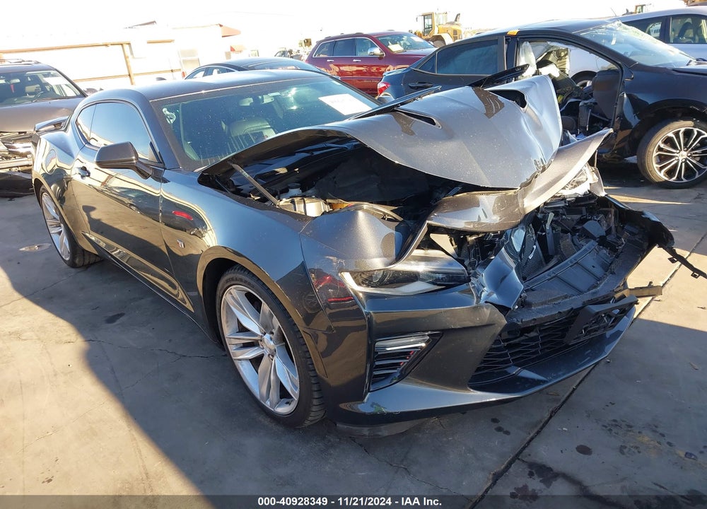 2018 CHEVROLET CAMARO 2SS VIN: 1G1FH1R74J0190047