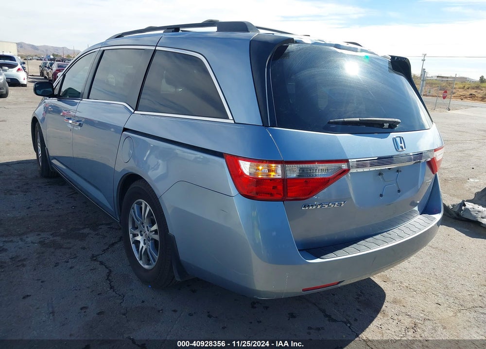 2011 HONDA ODYSSEY EX-L VIN: 5FNRL5H67BB078350
