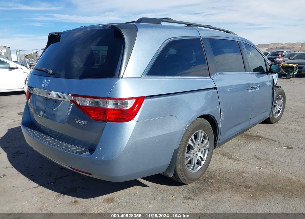 2011 HONDA ODYSSEY EX-L VIN: 5FNRL5H67BB078350