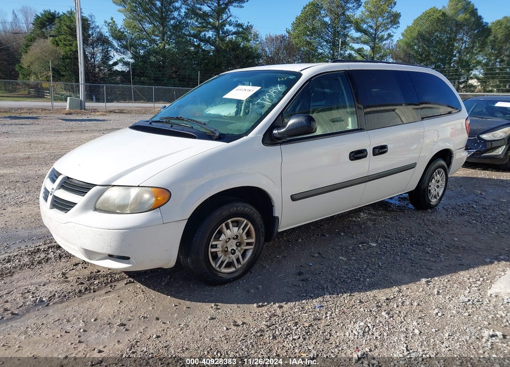 2005 DODGE GRAND CARAVAN SE VIN: 1D4GP24R15B149868
