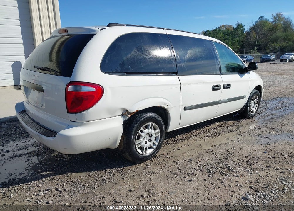 2005 DODGE GRAND CARAVAN SE VIN: 1D4GP24R15B149868