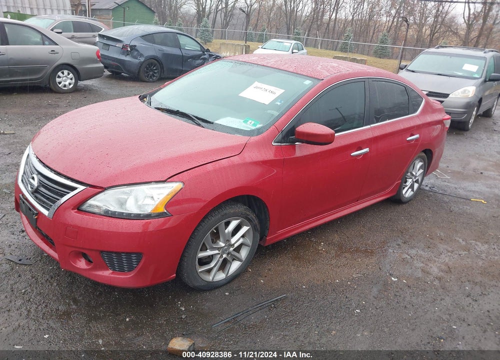 2014 NISSAN SENTRA SR VIN: 3N1AB7AP8EL625178