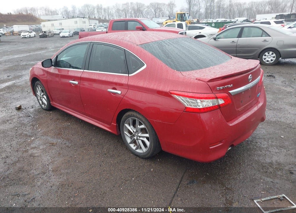 2014 NISSAN SENTRA SR VIN: 3N1AB7AP8EL625178