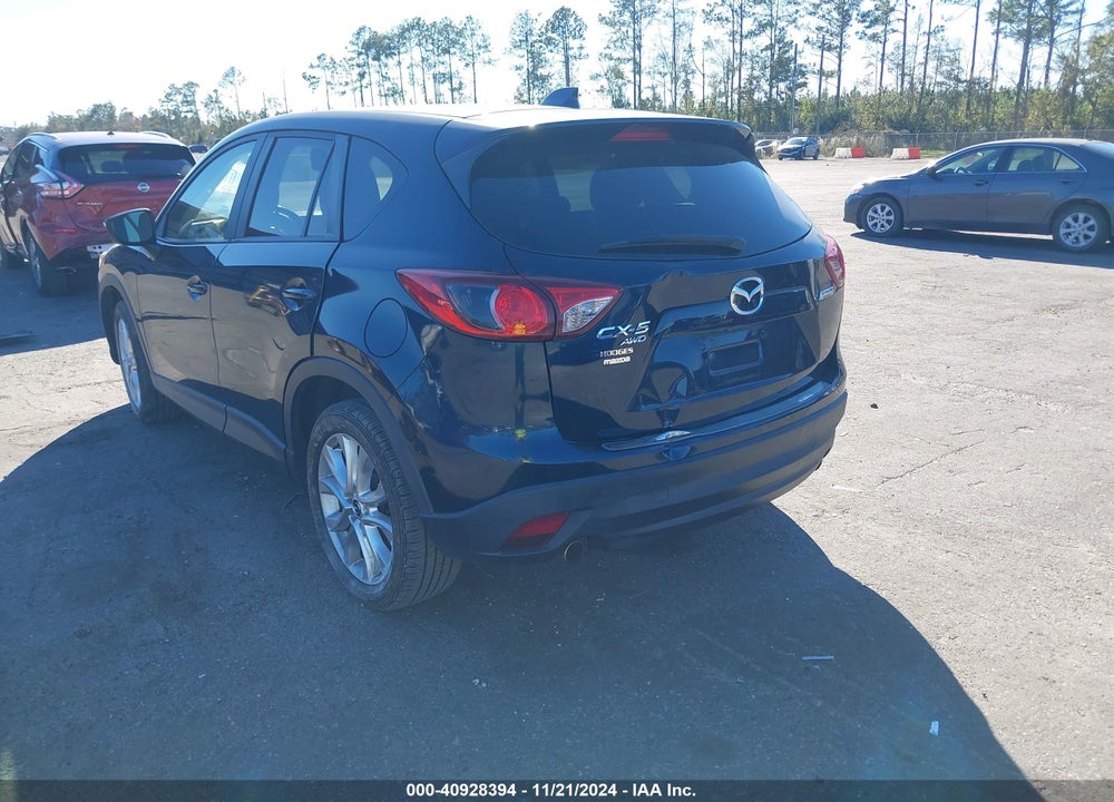 2015 MAZDA CX-5 GRAND TOURING VIN: JM3KE4DY4F0525502