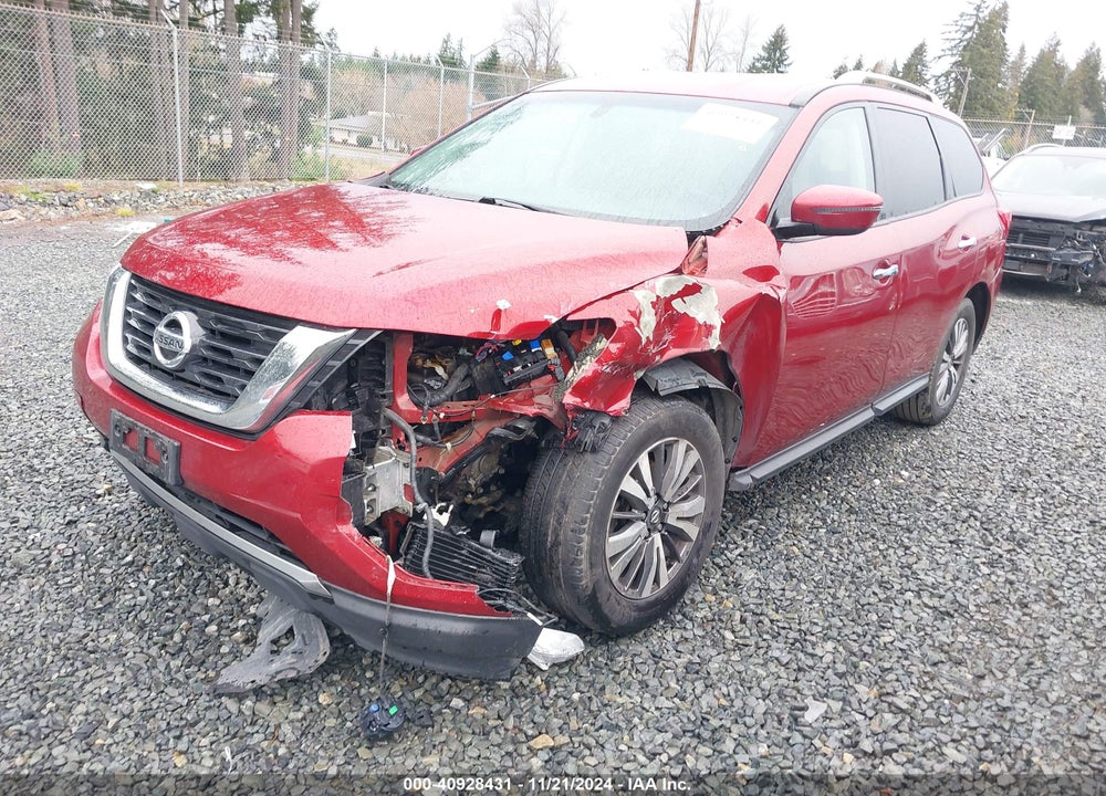 2018 NISSAN PATHFINDER SV VIN: 5N1DR2MM1JC644781