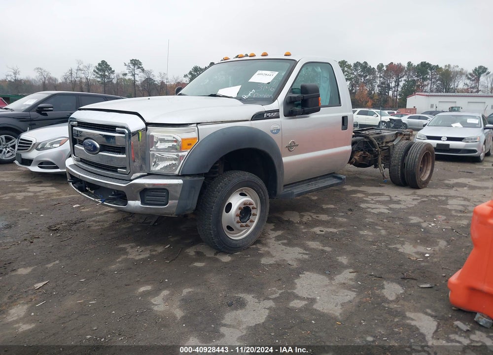 2015 FORD F-550 CHASSIS XL VIN: 1FDUF5HTXFEB40849