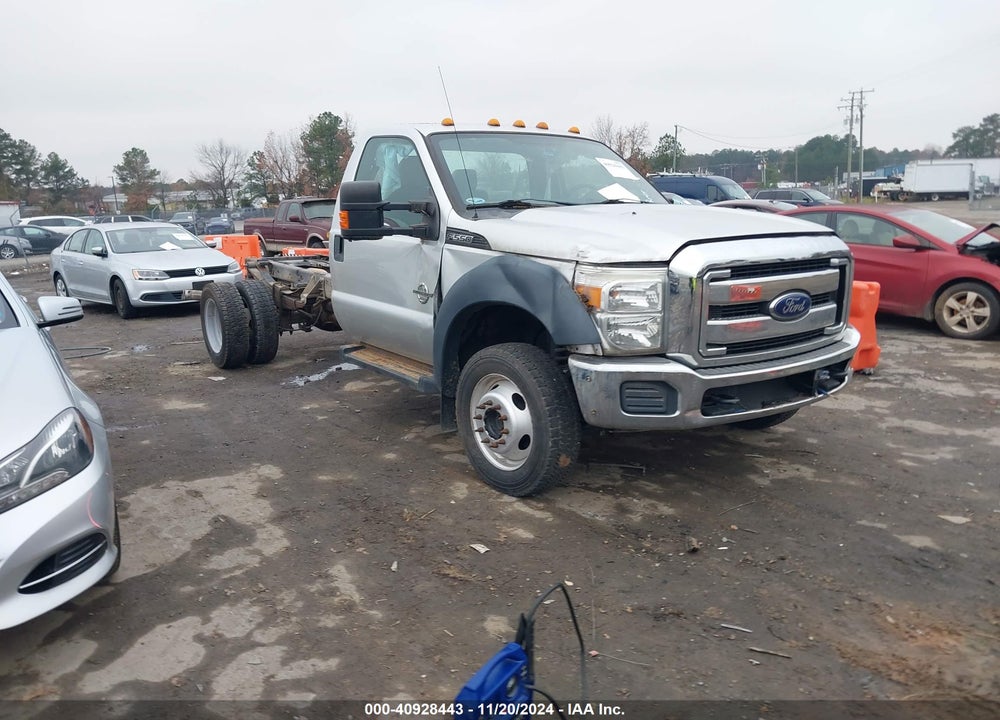 2015 FORD F-550 CHASSIS XL VIN: 1FDUF5HTXFEB40849