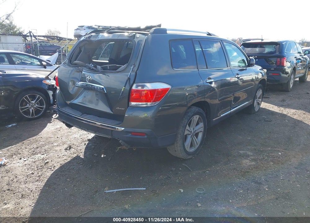 2013 TOYOTA HIGHLANDER VIN: 5TDDK3EH3DS184056