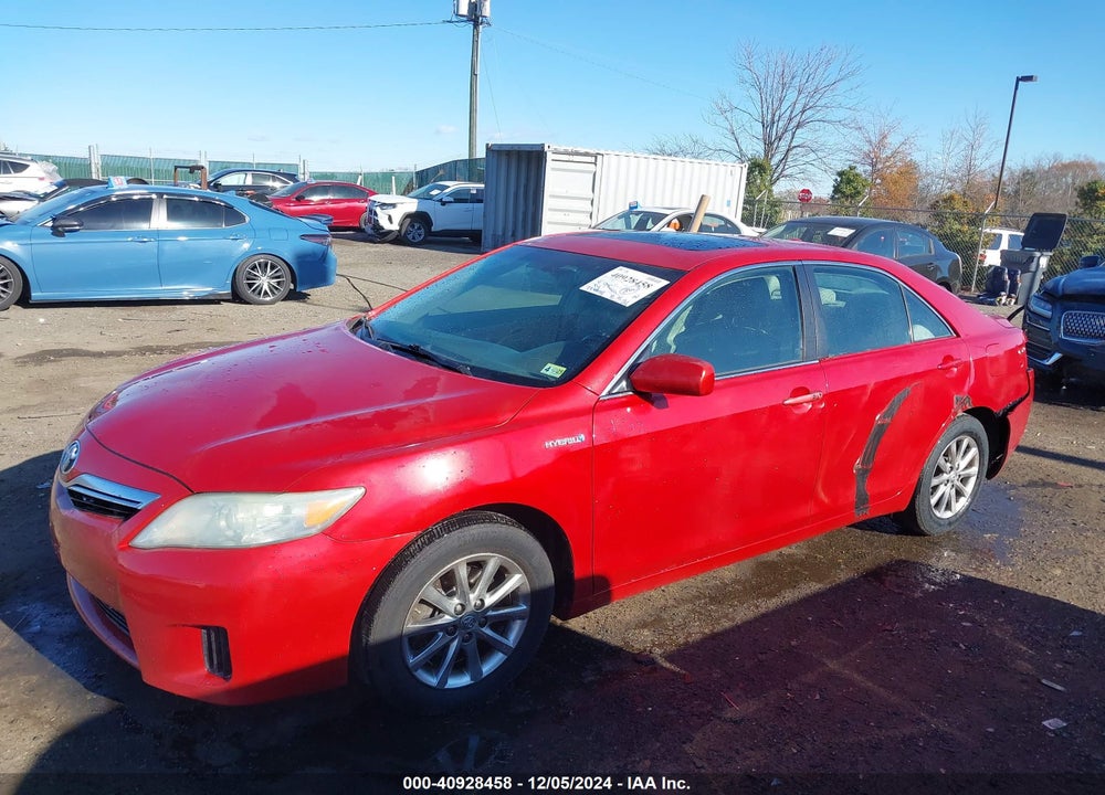 2010 TOYOTA CAMRY HYBRID VIN: 4T1BB3EK1AU123746