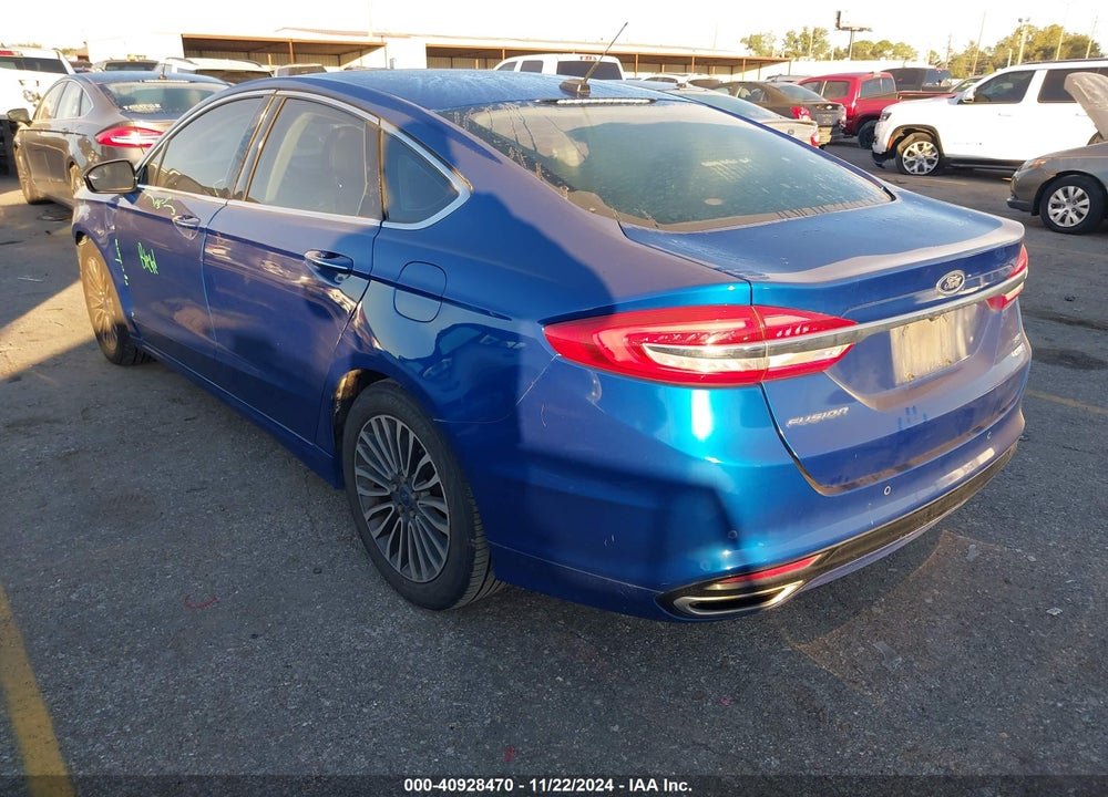 2017 FORD FUSION SE VIN: 3FA6P0T93HR206835