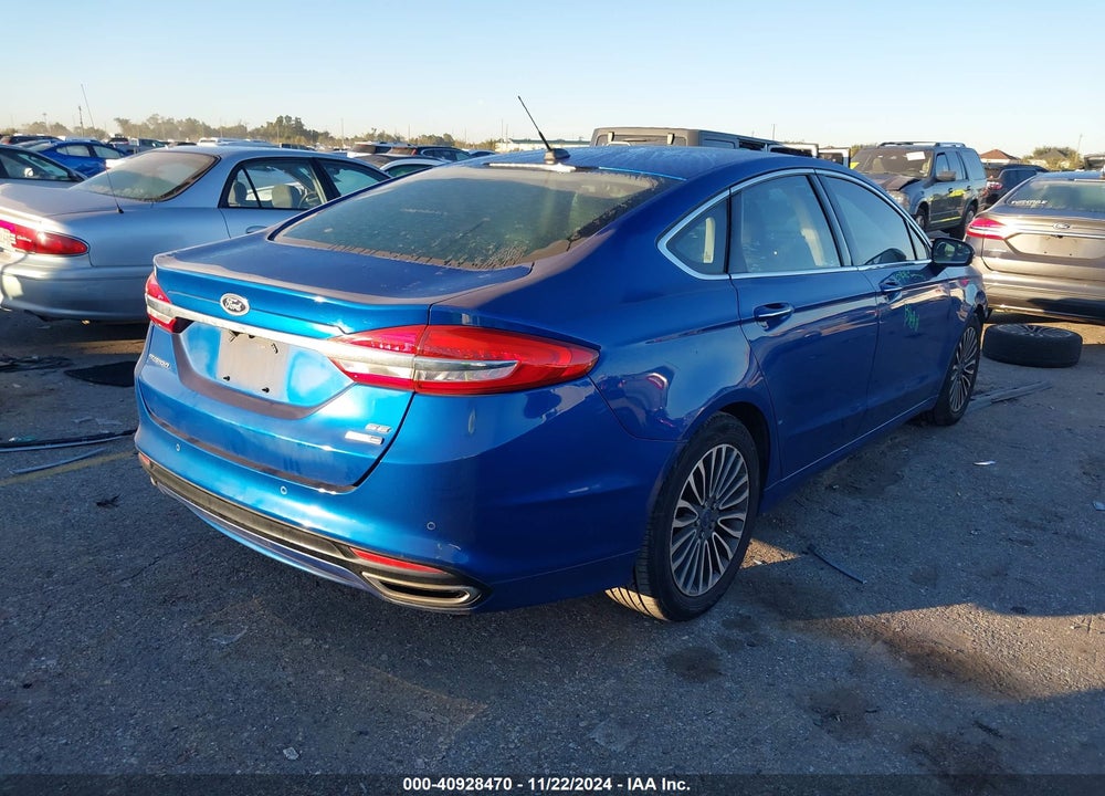 2017 FORD FUSION SE VIN: 3FA6P0T93HR206835