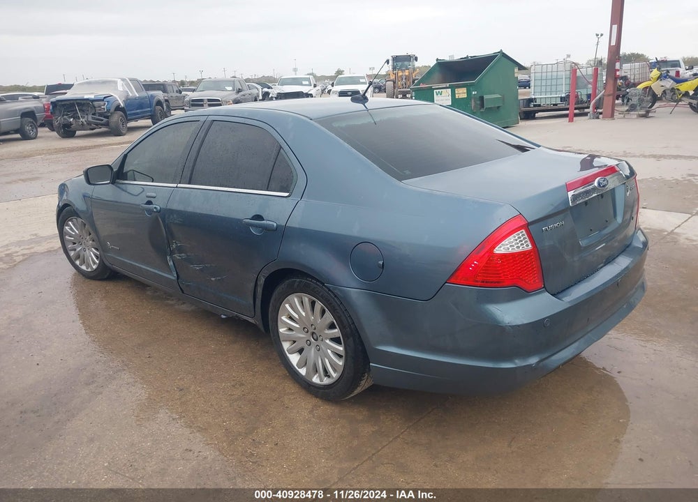 2011 FORD FUSION HYBRID VIN: 3FADP0L36BR193640