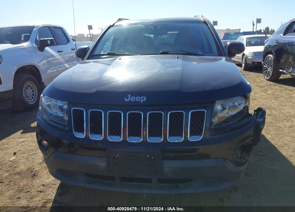 2017 JEEP COMPASS SPORT FWD VIN: 1C4NJCBA7HD124006
