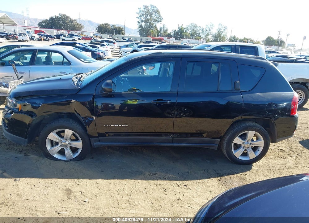 2017 JEEP COMPASS SPORT FWD VIN: 1C4NJCBA7HD124006