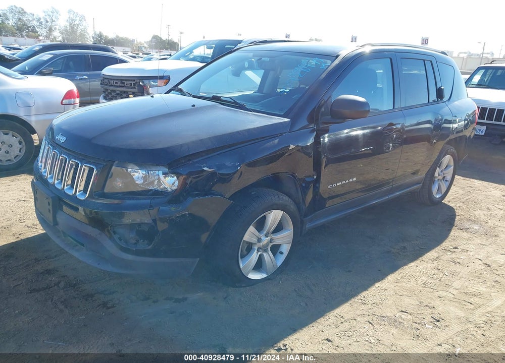 2017 JEEP COMPASS SPORT FWD VIN: 1C4NJCBA7HD124006